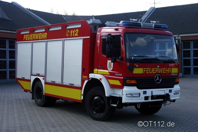Fahrzeuge der Feuerwehr Rettungsstadt  Rw10